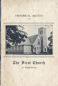 Memories of Wilbraham and Hampden booklet